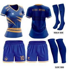 Detroit Imperial Women Player Away Kit