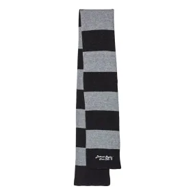Detroit Stylin' Skate Club - Sportsman - Rugby-Striped Knit Scarf Embroidery