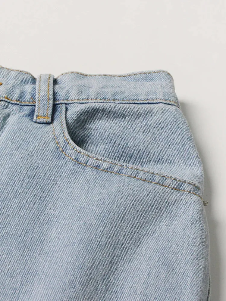Diamonds Wide Leg Jeans