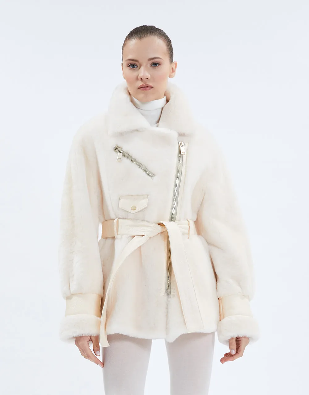 ELIZABETH | SHEARLING JACKET