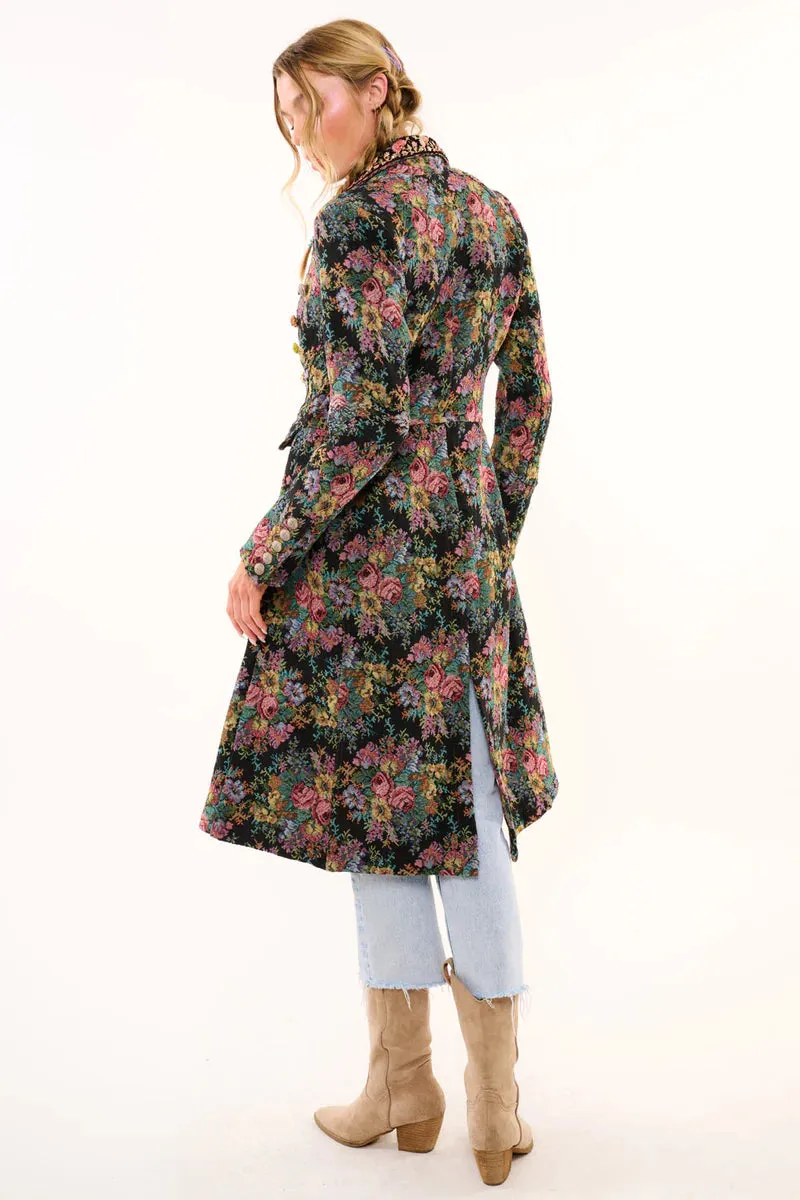 Enchanted Nature Jacquard Coat