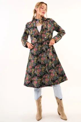 Enchanted Nature Jacquard Coat