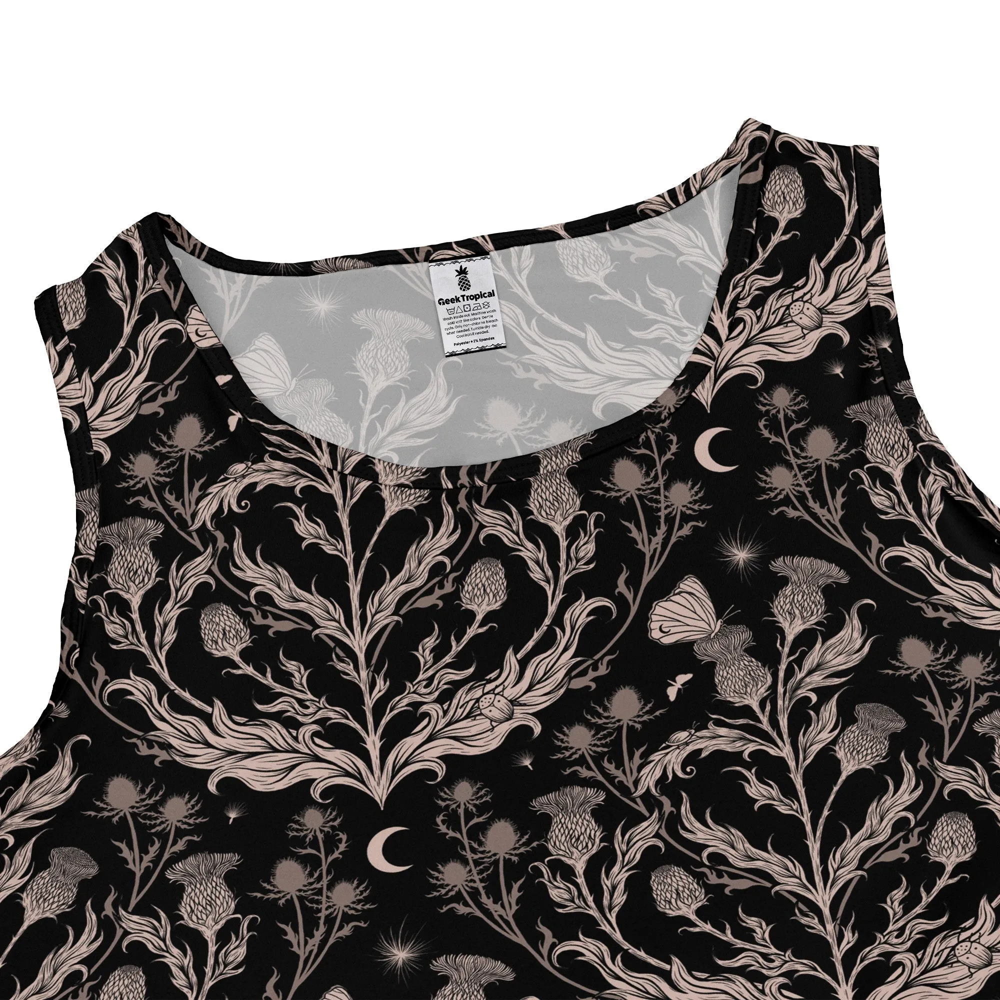 Episodic Thistle Home Black White Dress