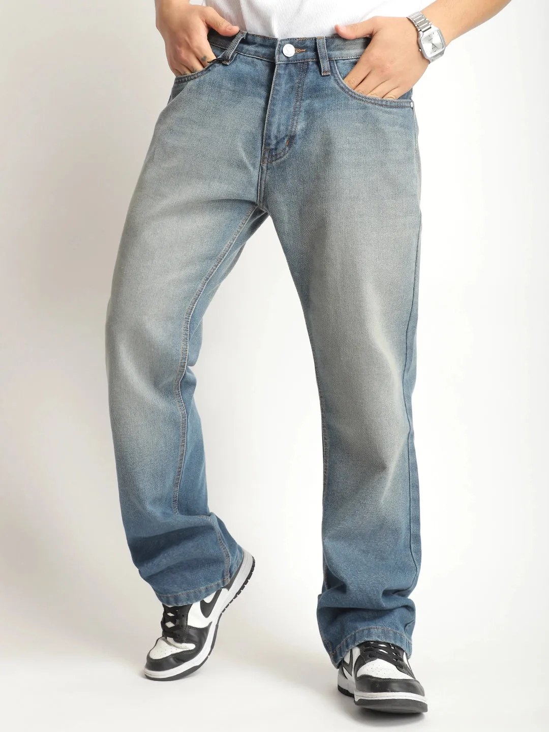 Ever stone Tint Blue Denim Jeans