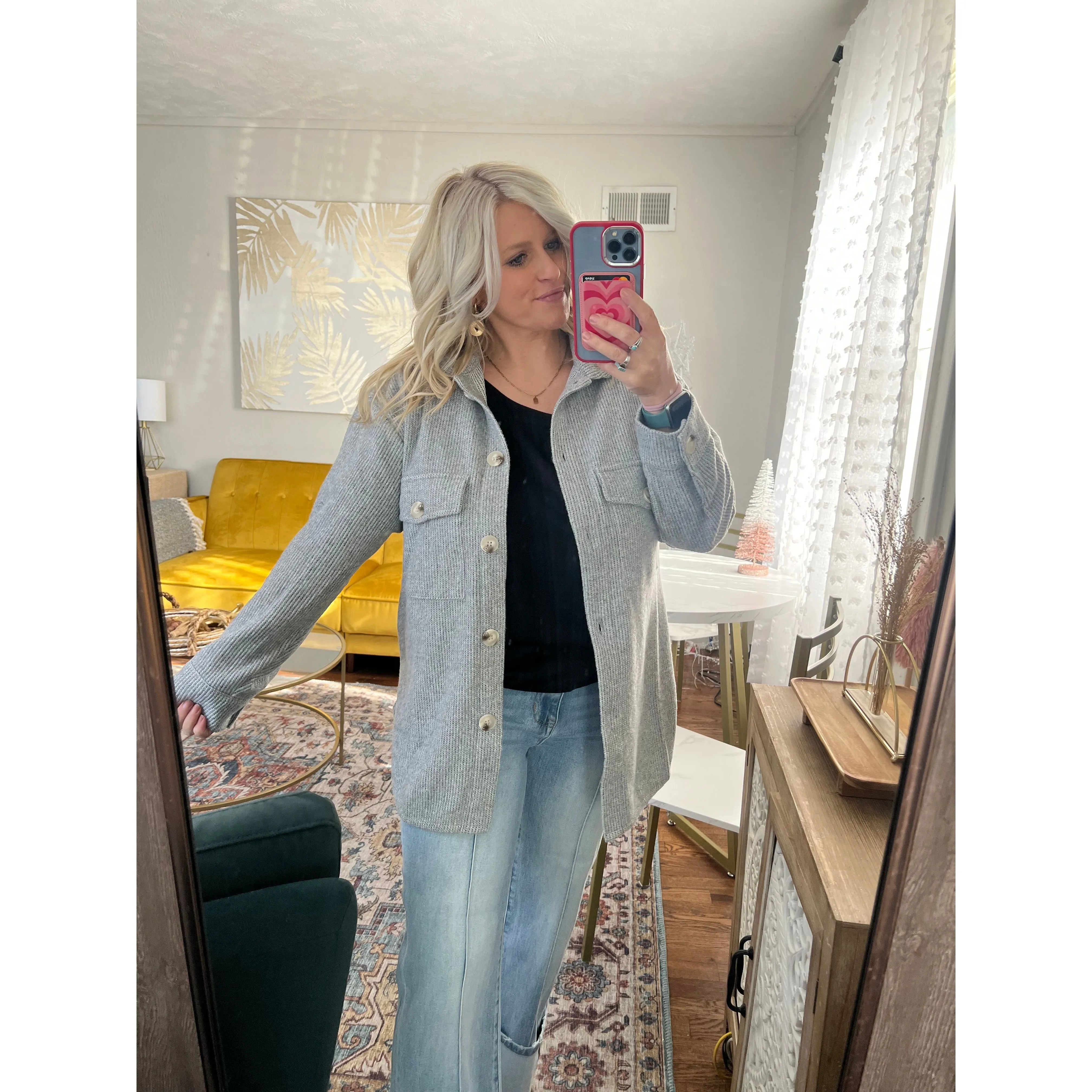Everyday Button Down Shacket