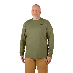 FREEFLEX™ Hybrid Work Tee - Long Sleeve - Green 3X