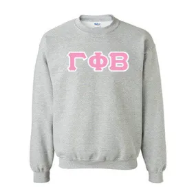 Gamma Phi Beta Standards Crewneck Sweatshirt - G180 - TWILL