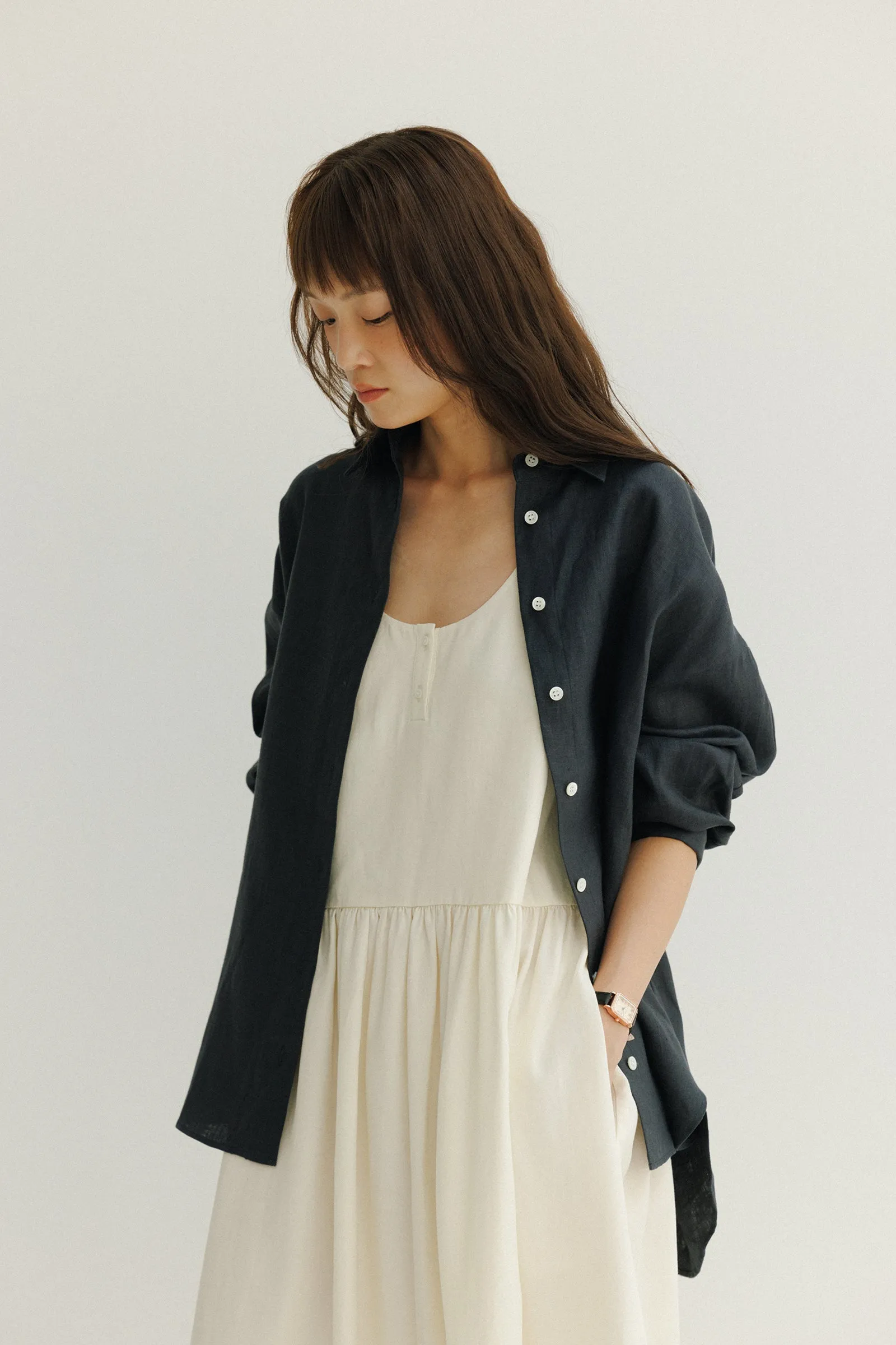 Gelato Dress -- Tencel Linen