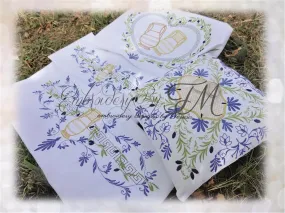 Greece embroidery design / Three variations and many sizes