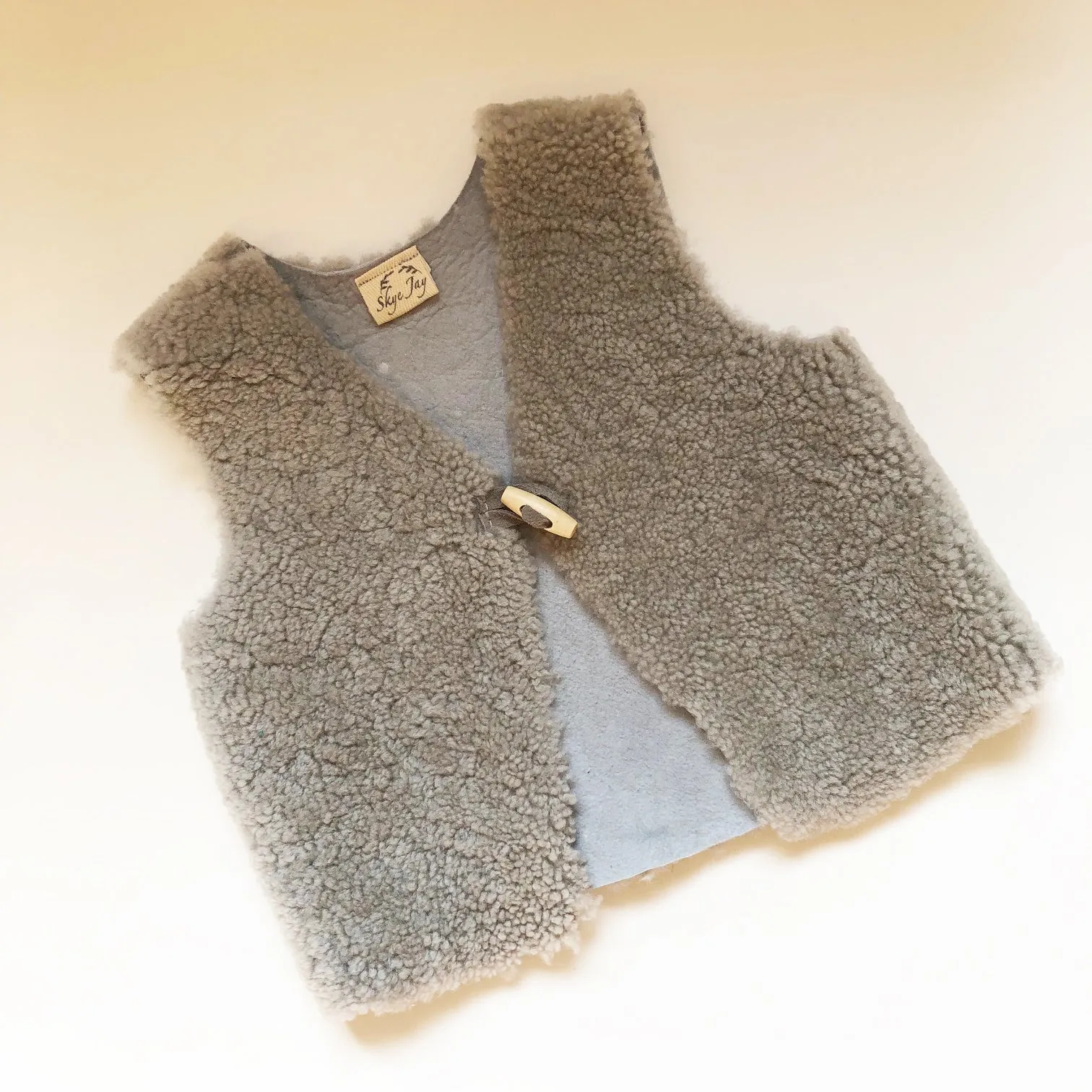 Handmade Shearling vest