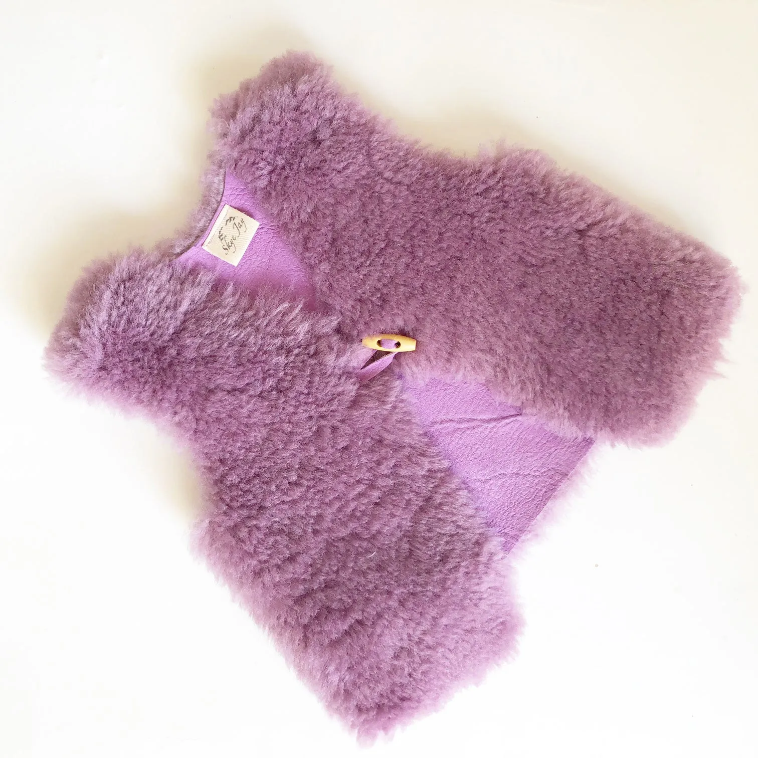 Handmade Shearling vest