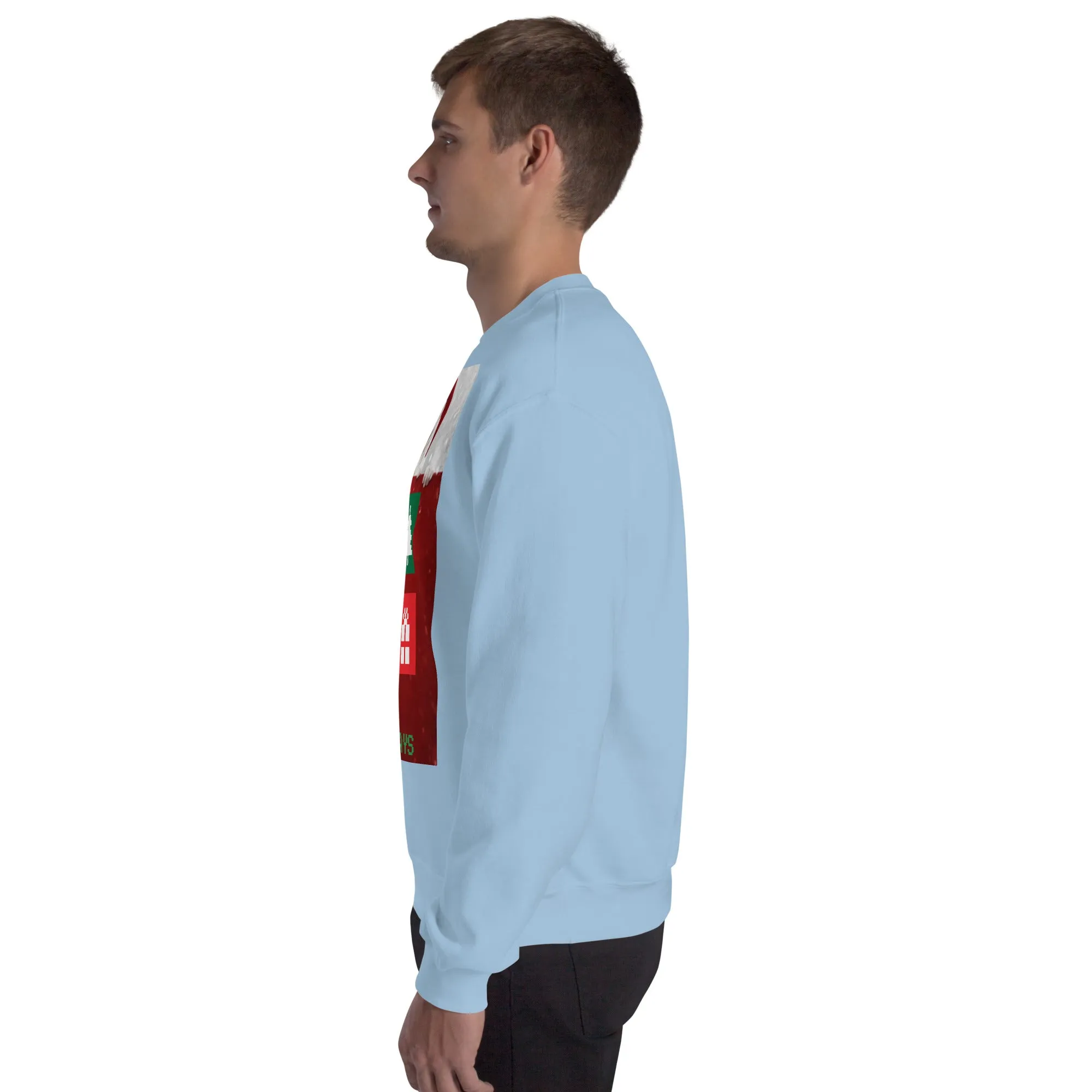 Happy Holidays Sweatshirt (Glamourange Christmas Sweatshirt Men)