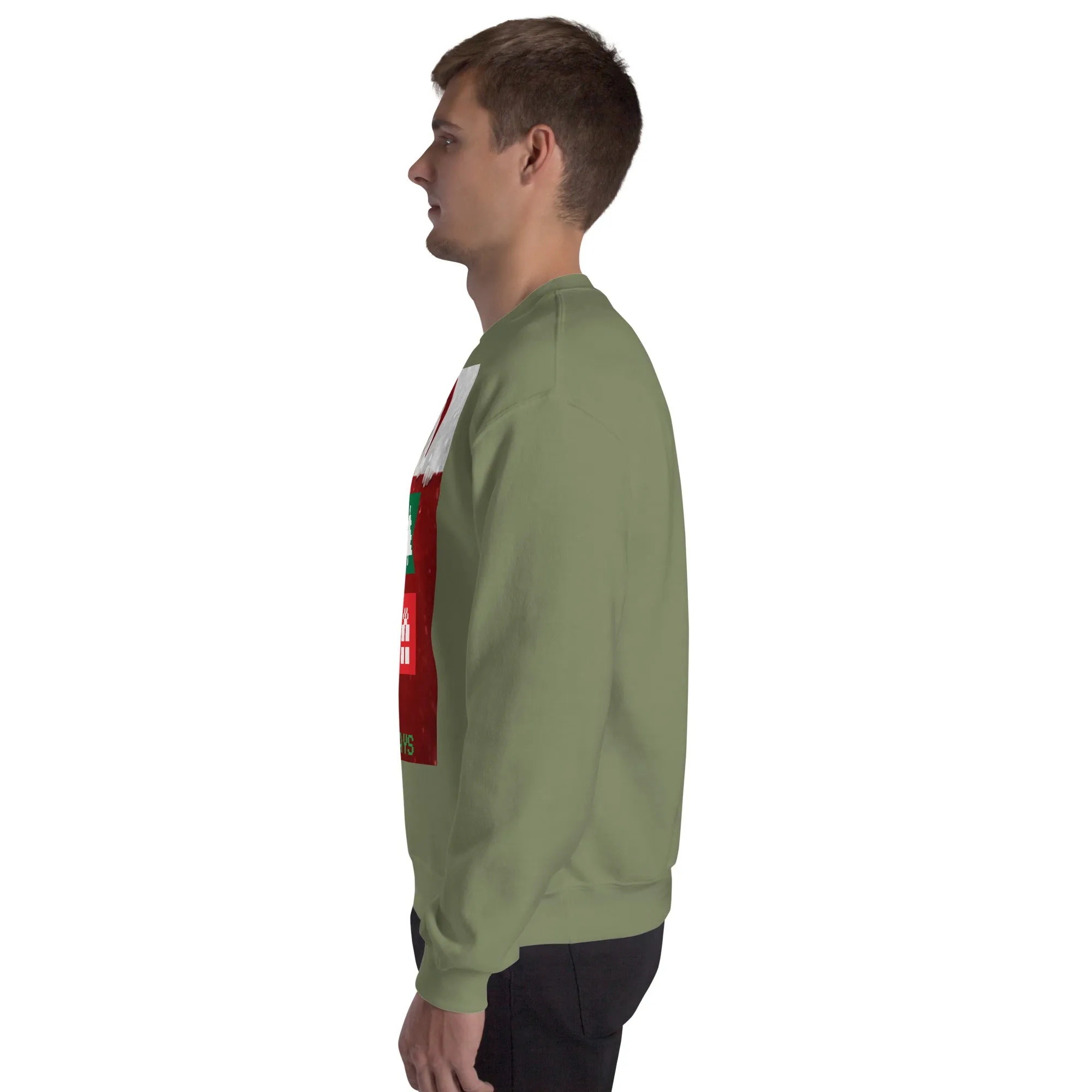 Happy Holidays Sweatshirt (Glamourange Christmas Sweatshirt Men)