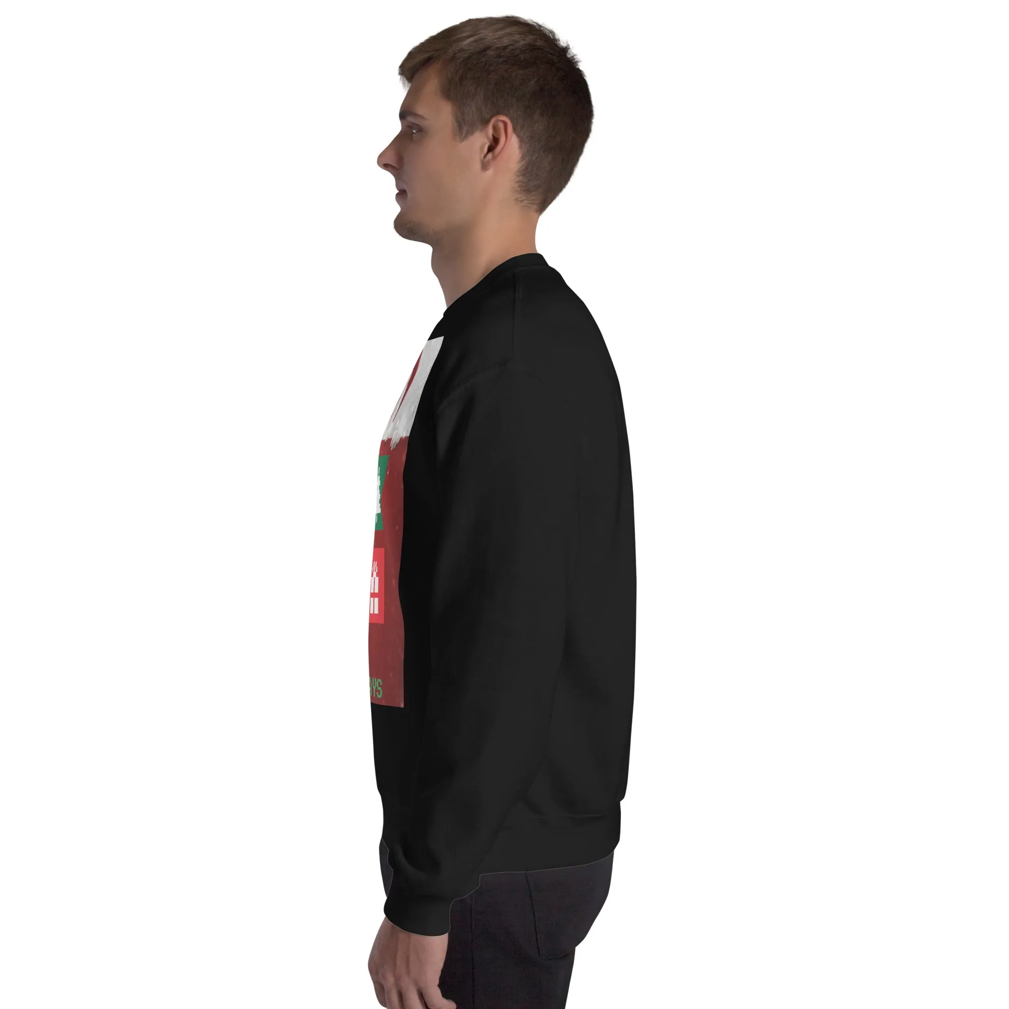 Happy Holidays Sweatshirt (Glamourange Christmas Sweatshirt Men)