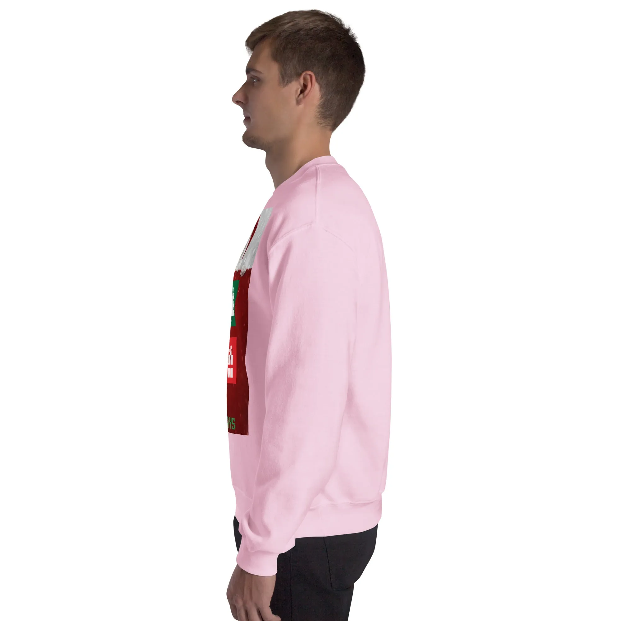 Happy Holidays Sweatshirt (Glamourange Christmas Sweatshirt Men)