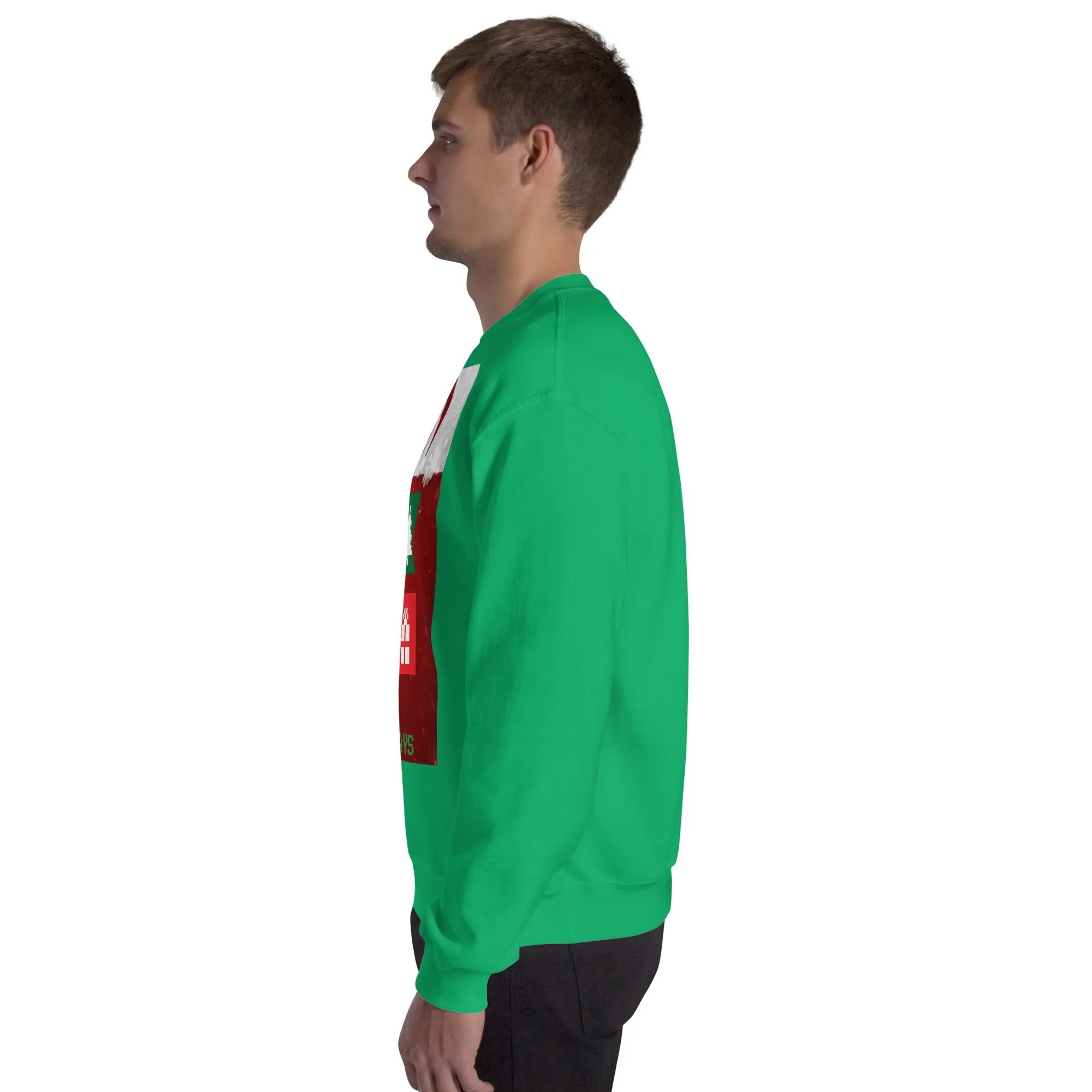 Happy Holidays Sweatshirt (Glamourange Christmas Sweatshirt Men)