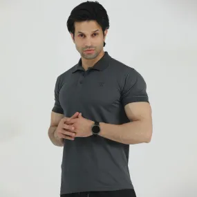Hybrid Gray DRI-FIT Polo Shirt