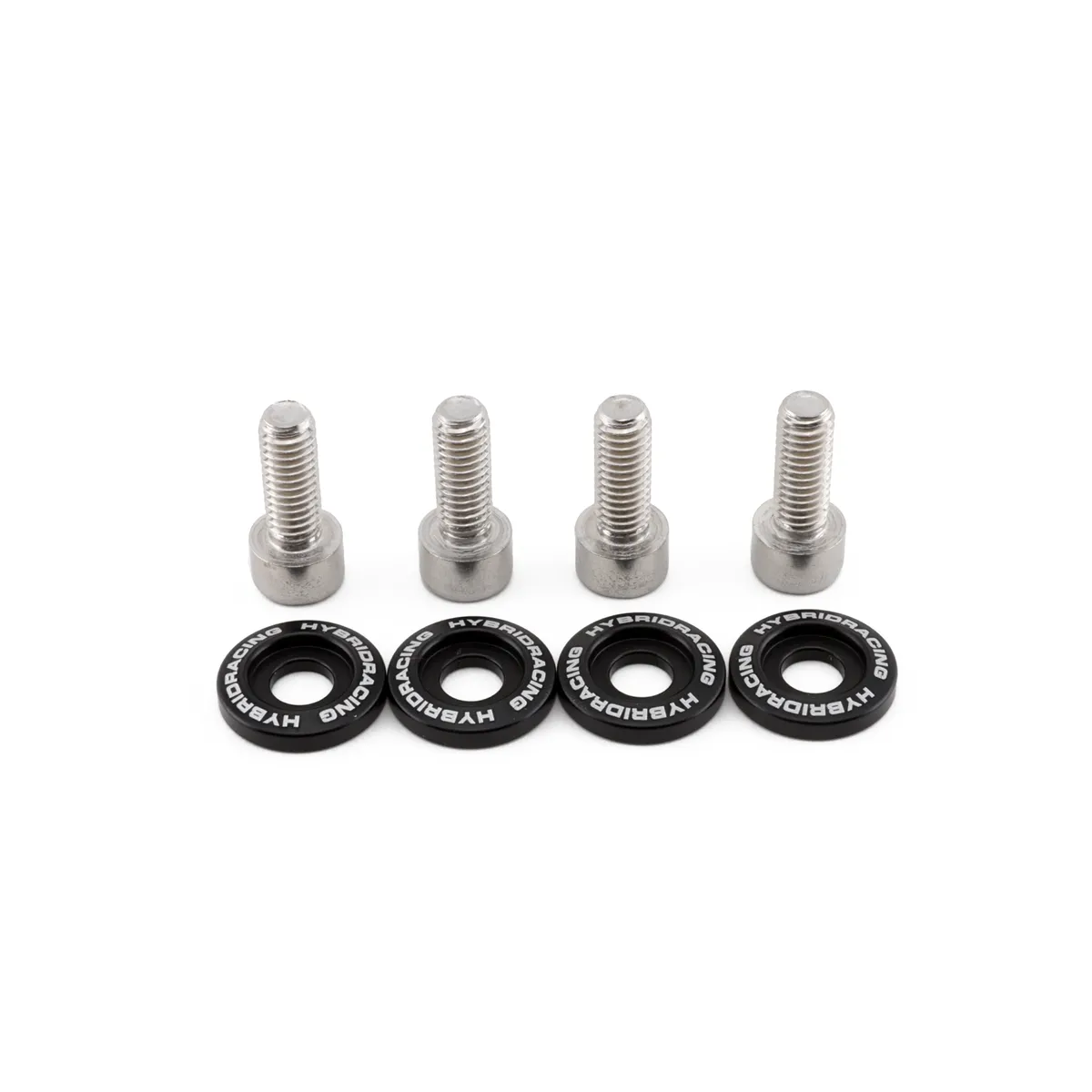 Hybrid Racing M6X1.0 Accessory Hardware Kit Black - HYB-DWH-00-01