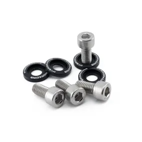 Hybrid Racing M8X1.25 Accessory Hardware Kit Black - HYB-DWH-00-03