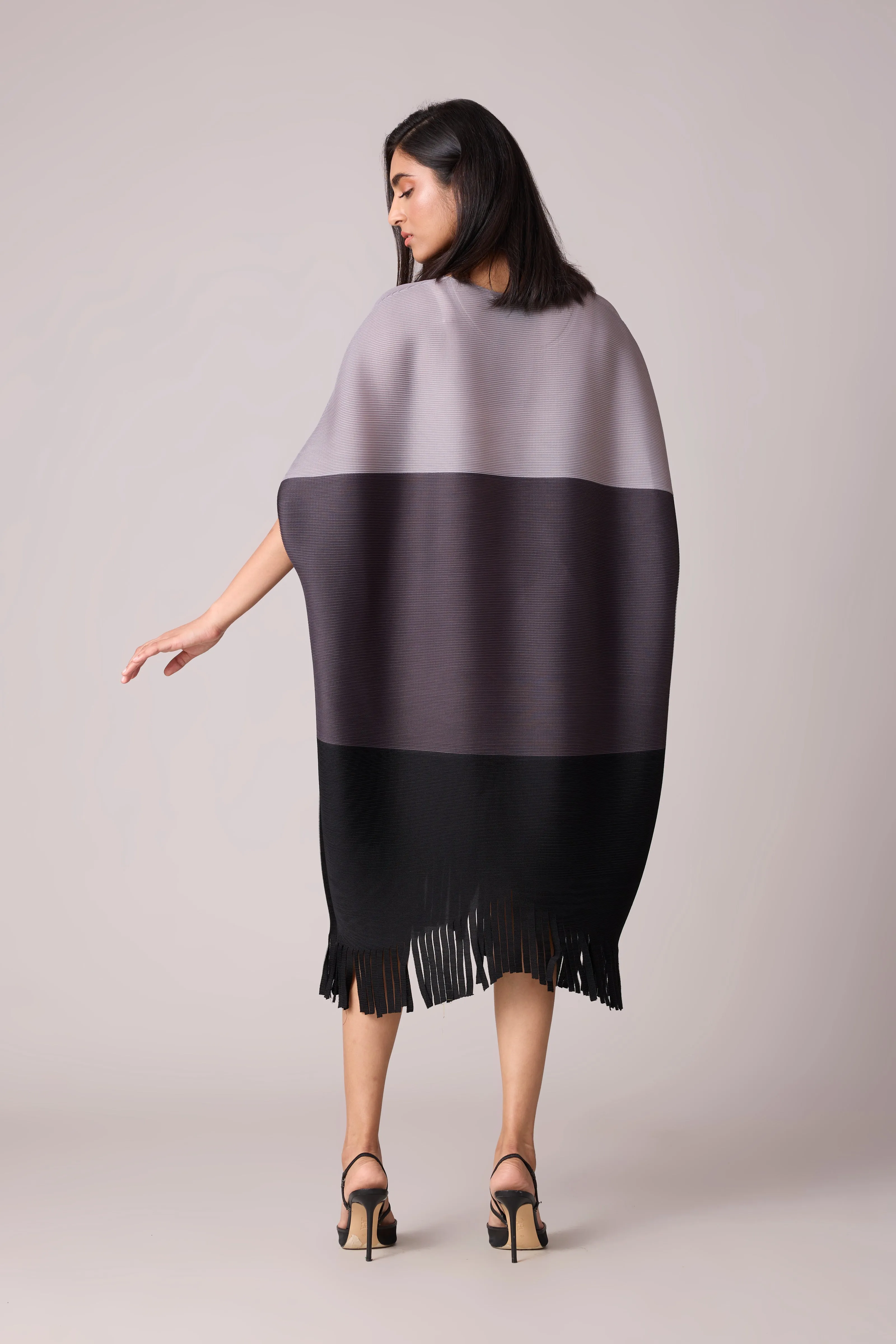 Ira Shift Dress - Monochrome
