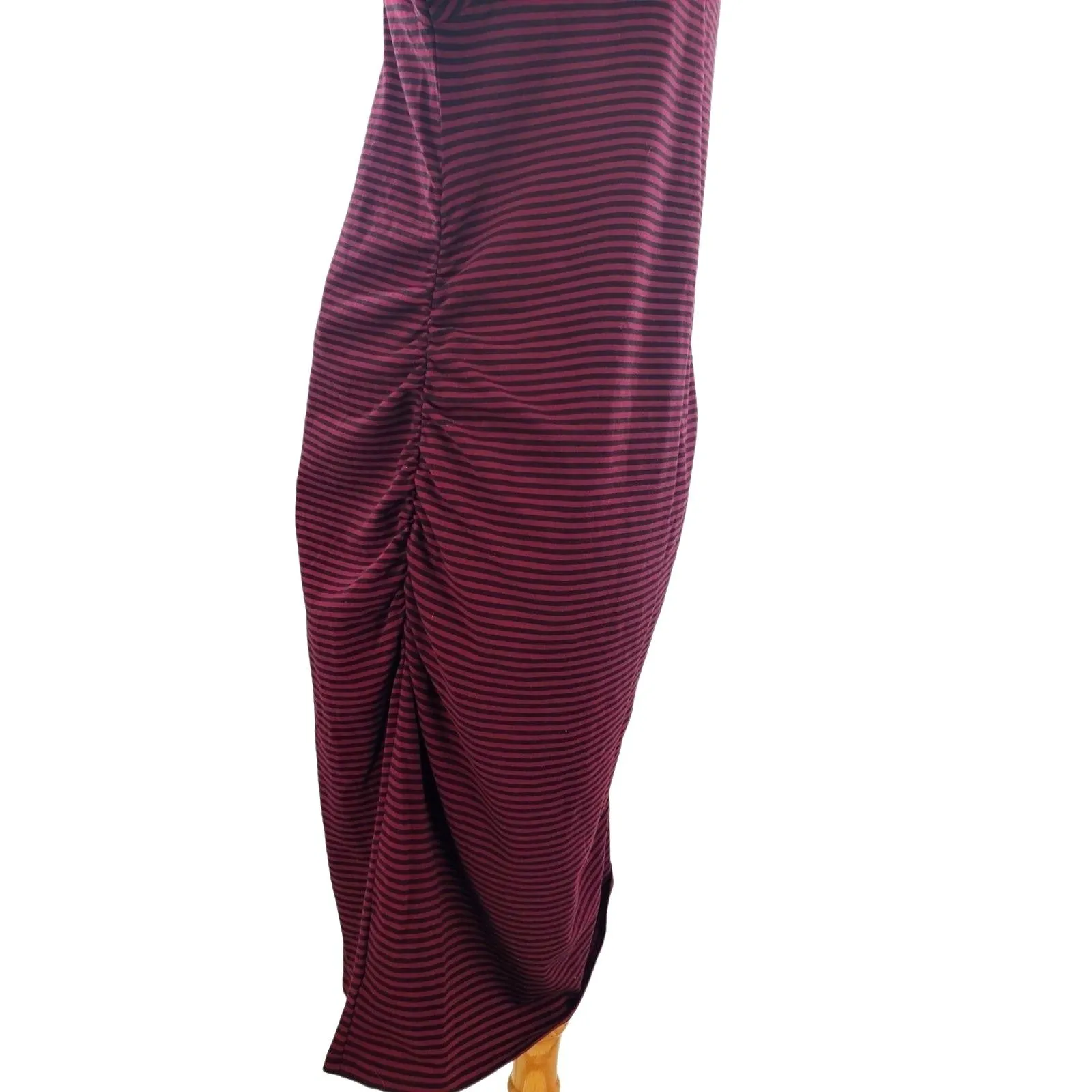 ISABEL MATERNITY Dress 3/4 Sleeve Stretch Shirred side T-Shirt Dress