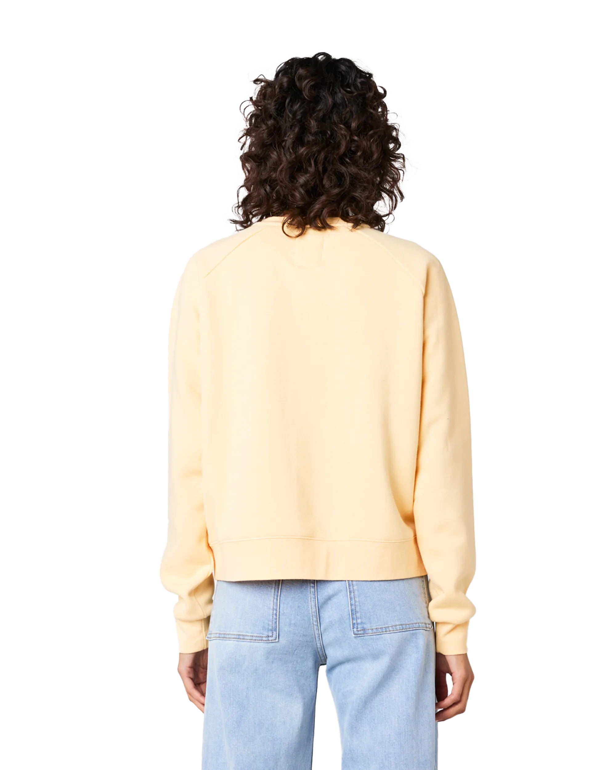 Jeffreys Sweatshirt in Light Orange