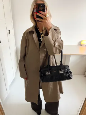 Josefine oversized trench coat - Dark beige