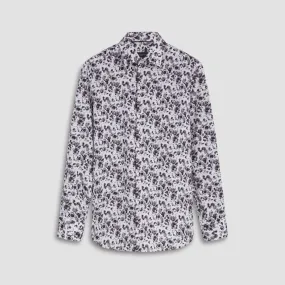 Julian Monochrome Bubbles Print Shirt