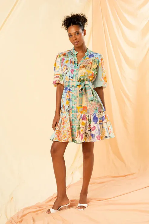 Kachel - Nella Mini Shirt Dress