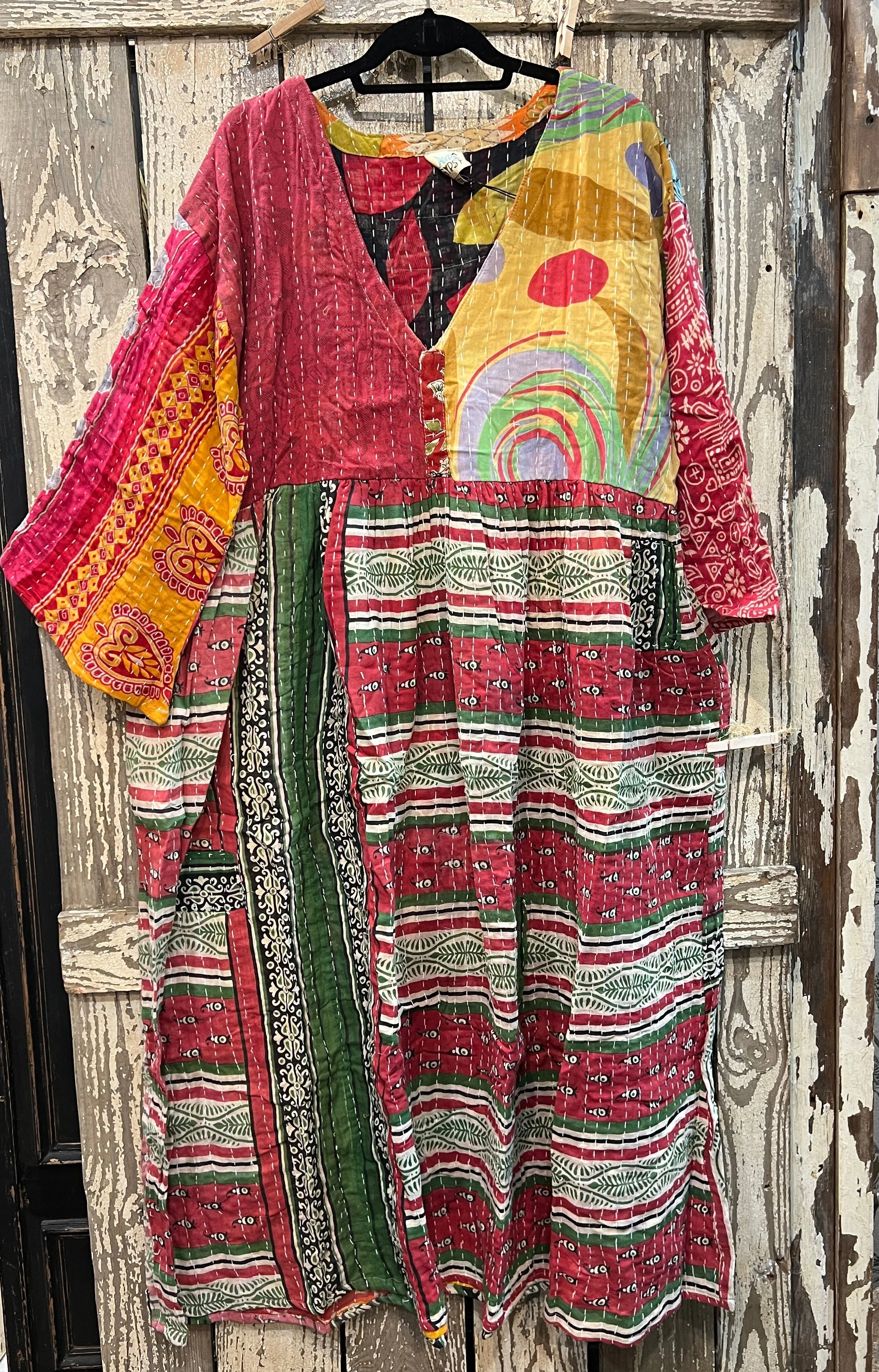 Kantha Sunrise Dress "Renee" by Jaded Gypsy