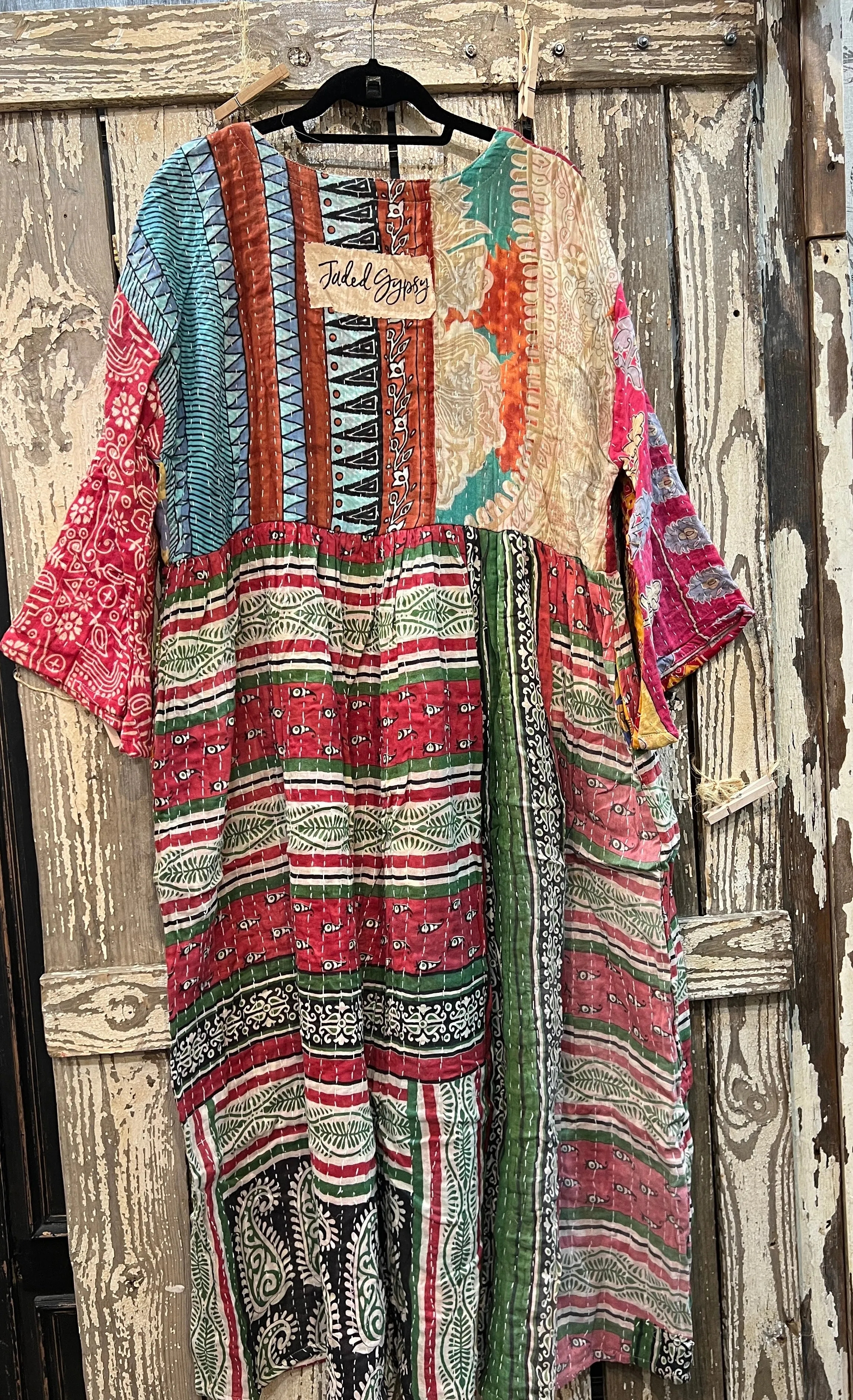 Kantha Sunrise Dress "Renee" by Jaded Gypsy