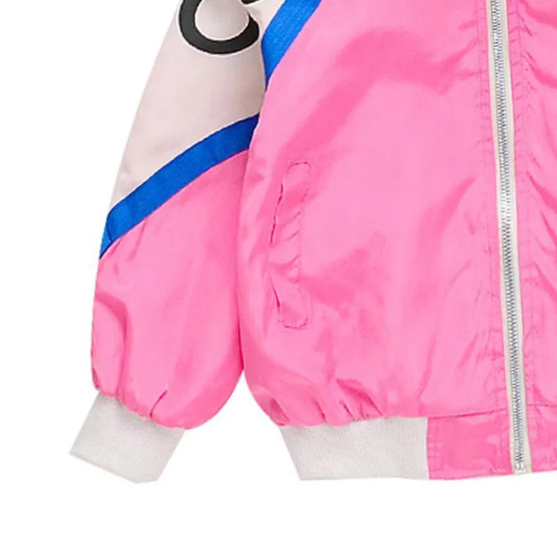 kids clothing distributor Kid Girl Printing Letter Long Sleeve Trench Coat