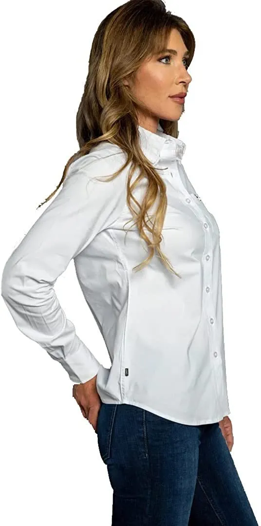 Kimes Ranch Women's Long Sleeve Button Down Shirt Team Button Up (Regular)