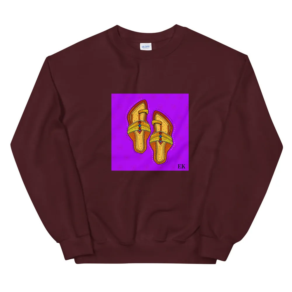 Kolhapuri Chappal Unisex Sweatshirt