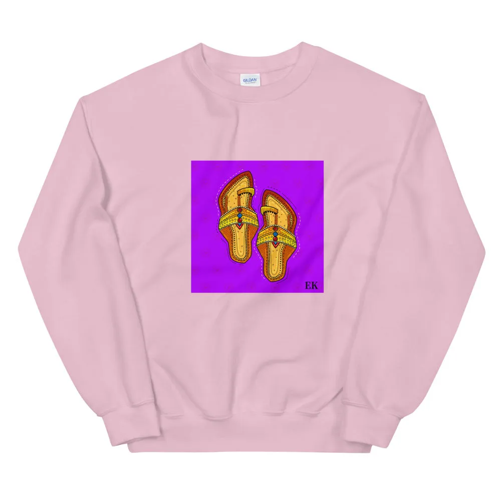 Kolhapuri Chappal Unisex Sweatshirt