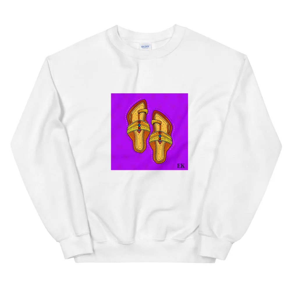 Kolhapuri Chappal Unisex Sweatshirt