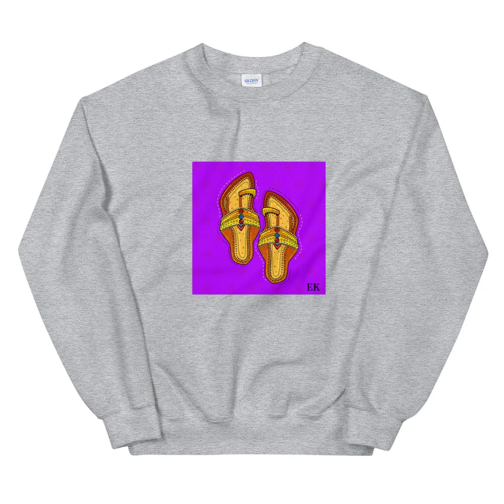 Kolhapuri Chappal Unisex Sweatshirt