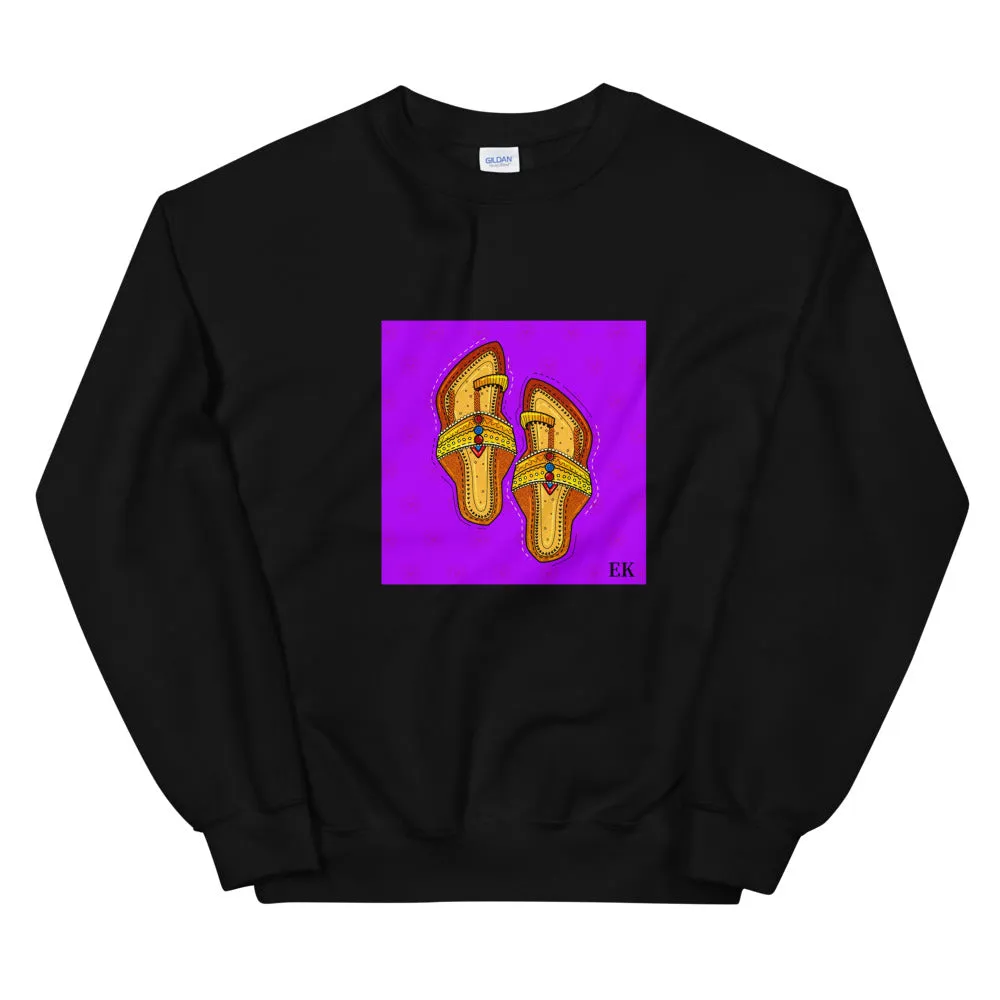 Kolhapuri Chappal Unisex Sweatshirt