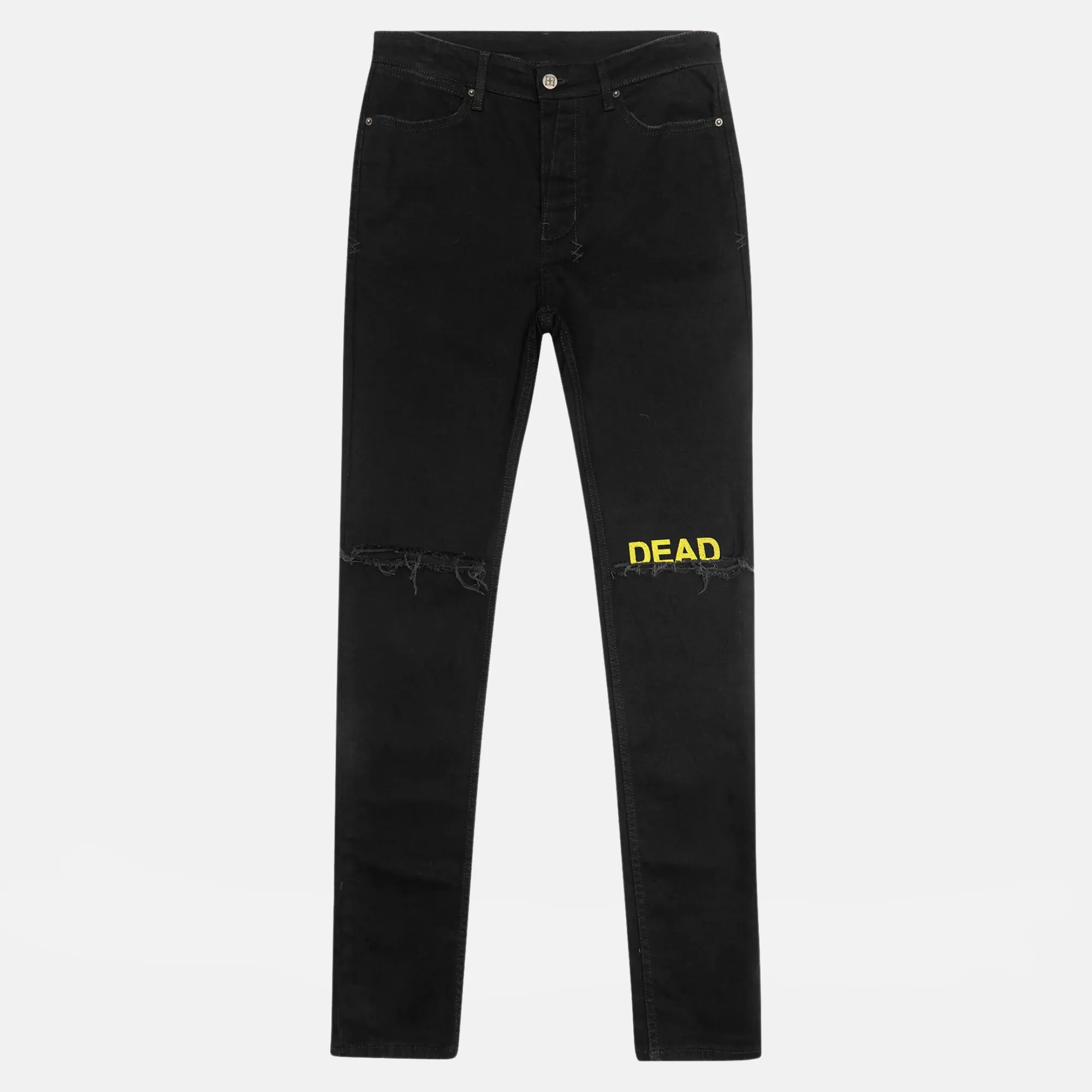 Ksubi Van Winkle Laid Black Dead Jeans