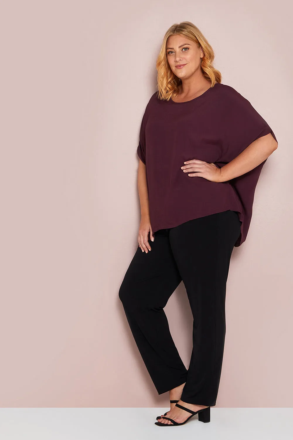 Kuala Lumpur Top - Plum