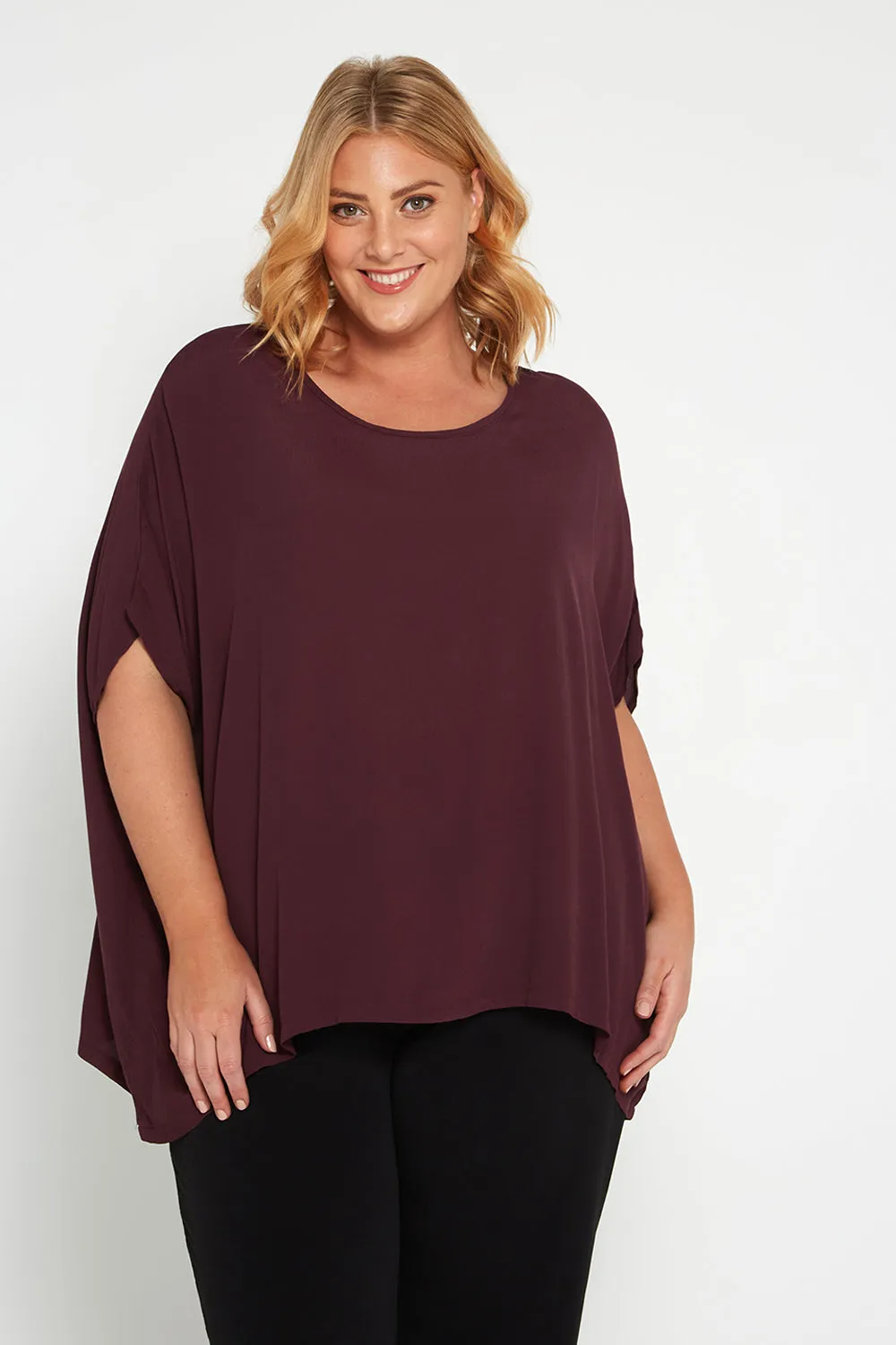 Kuala Lumpur Top - Plum