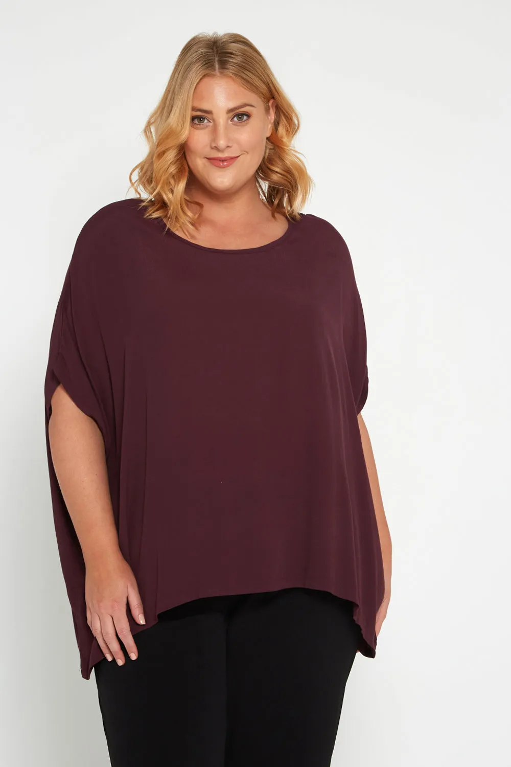 Kuala Lumpur Top - Plum