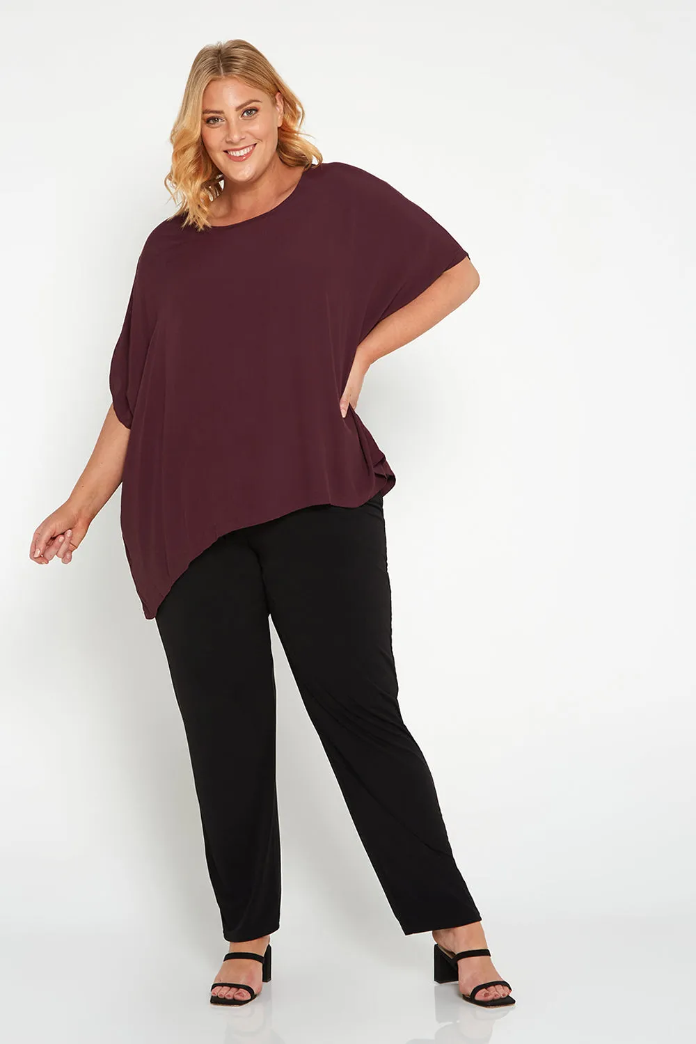 Kuala Lumpur Top - Plum