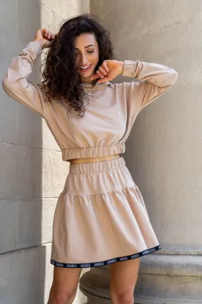 Lena Hoodie Beige