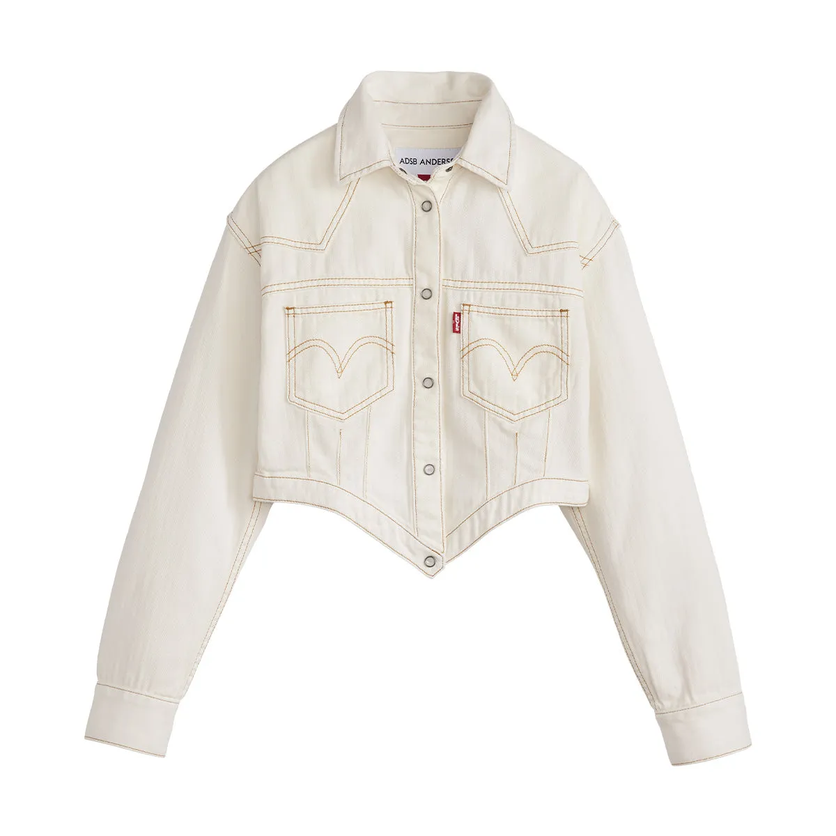   Levi's Cinched Blouse 'Ecru'