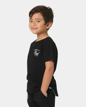 Lil Hommé Kids' Revolution Droptail Short Sleeve T-Shirt Black