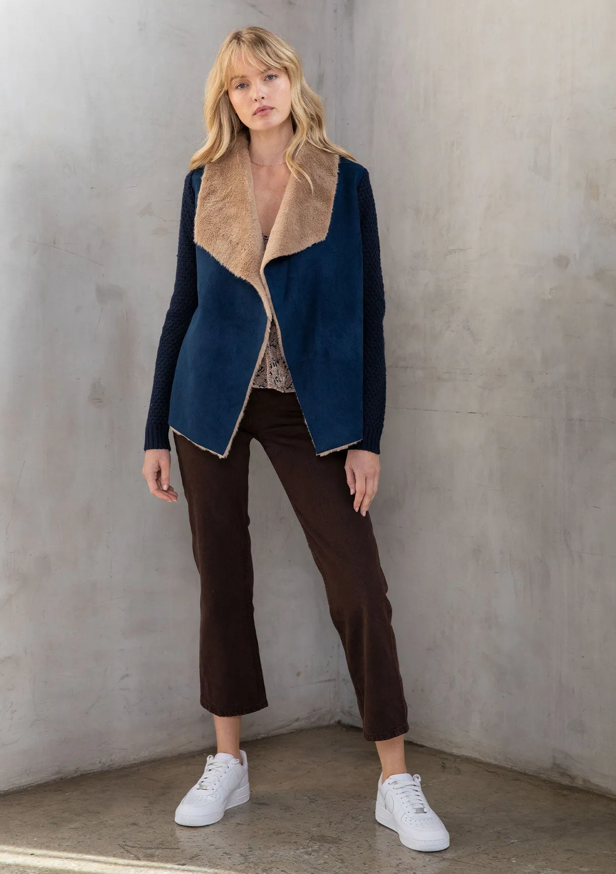Long Sleeve Short Cardigan