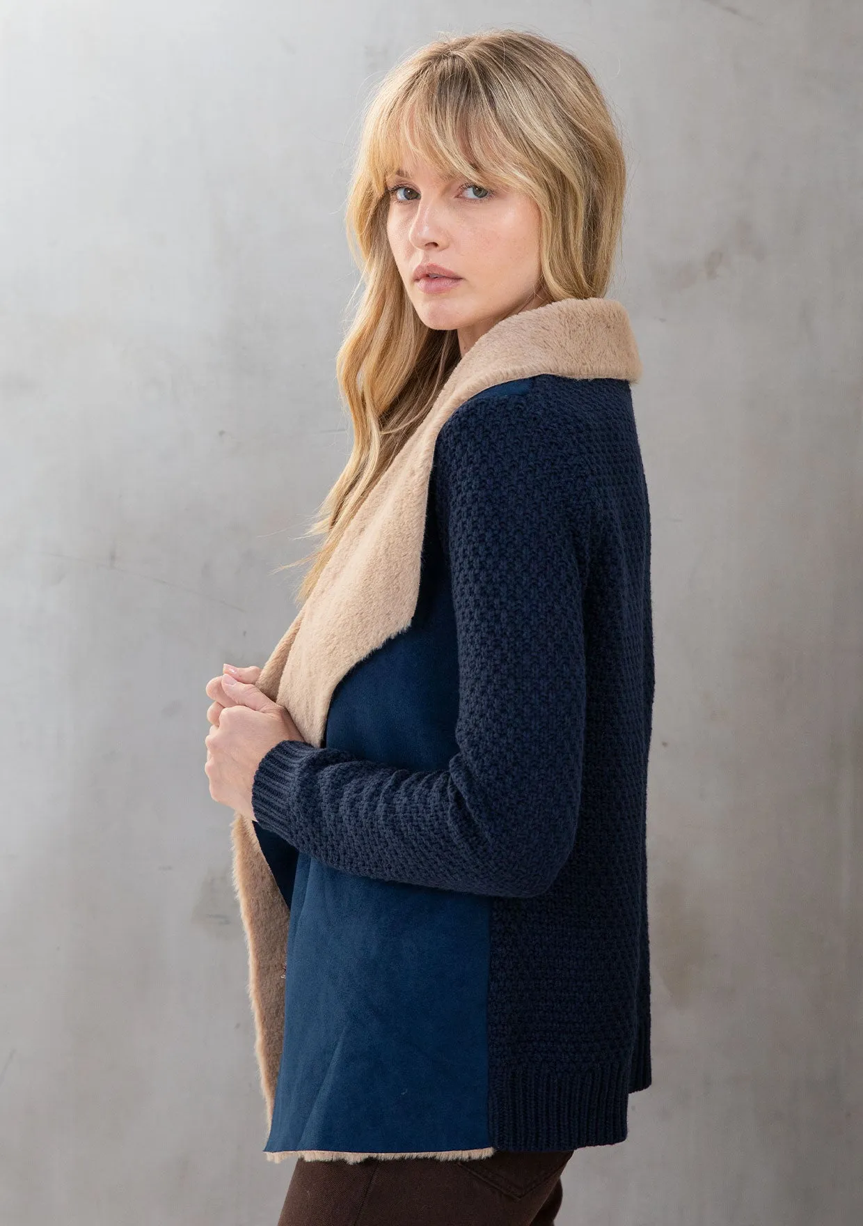 Long Sleeve Short Cardigan