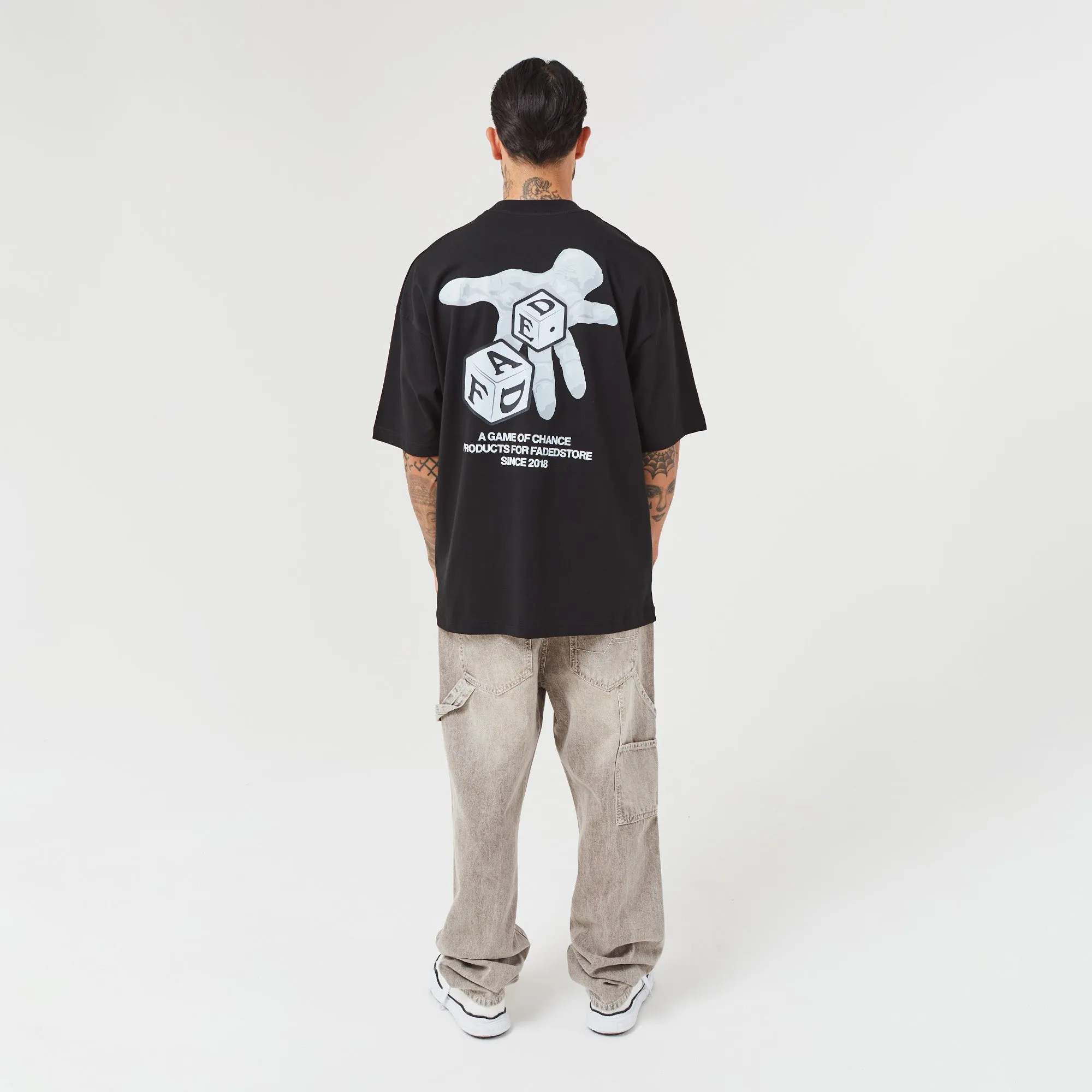 Lucky Roll T-Shirt | Black
