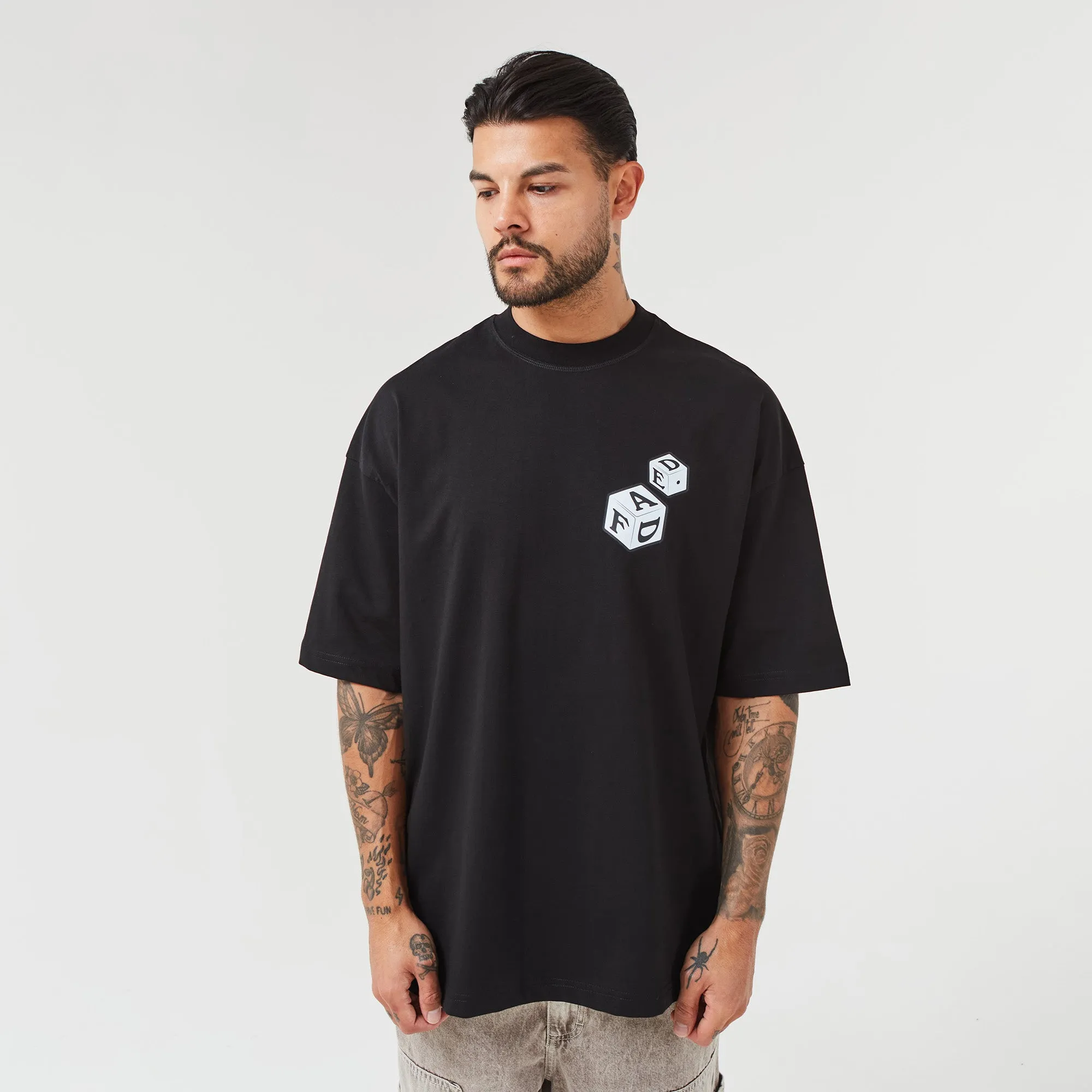 Lucky Roll T-Shirt | Black